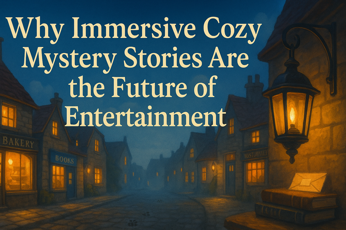 Why Immersive Cozy Mystery Stories Are the Future of Entertainment
