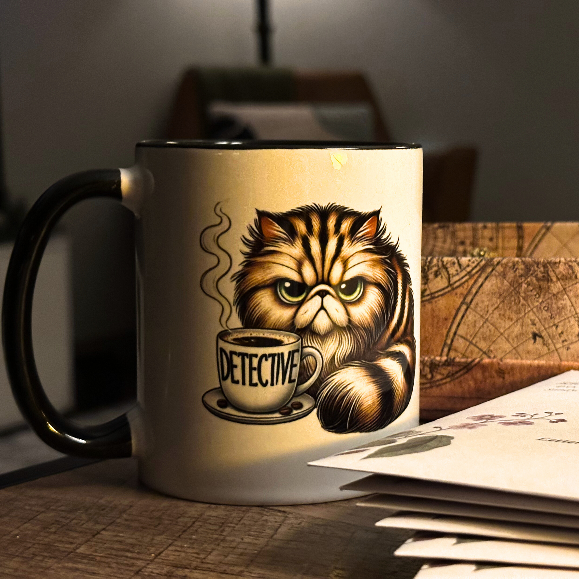 Detective Tiger Mug