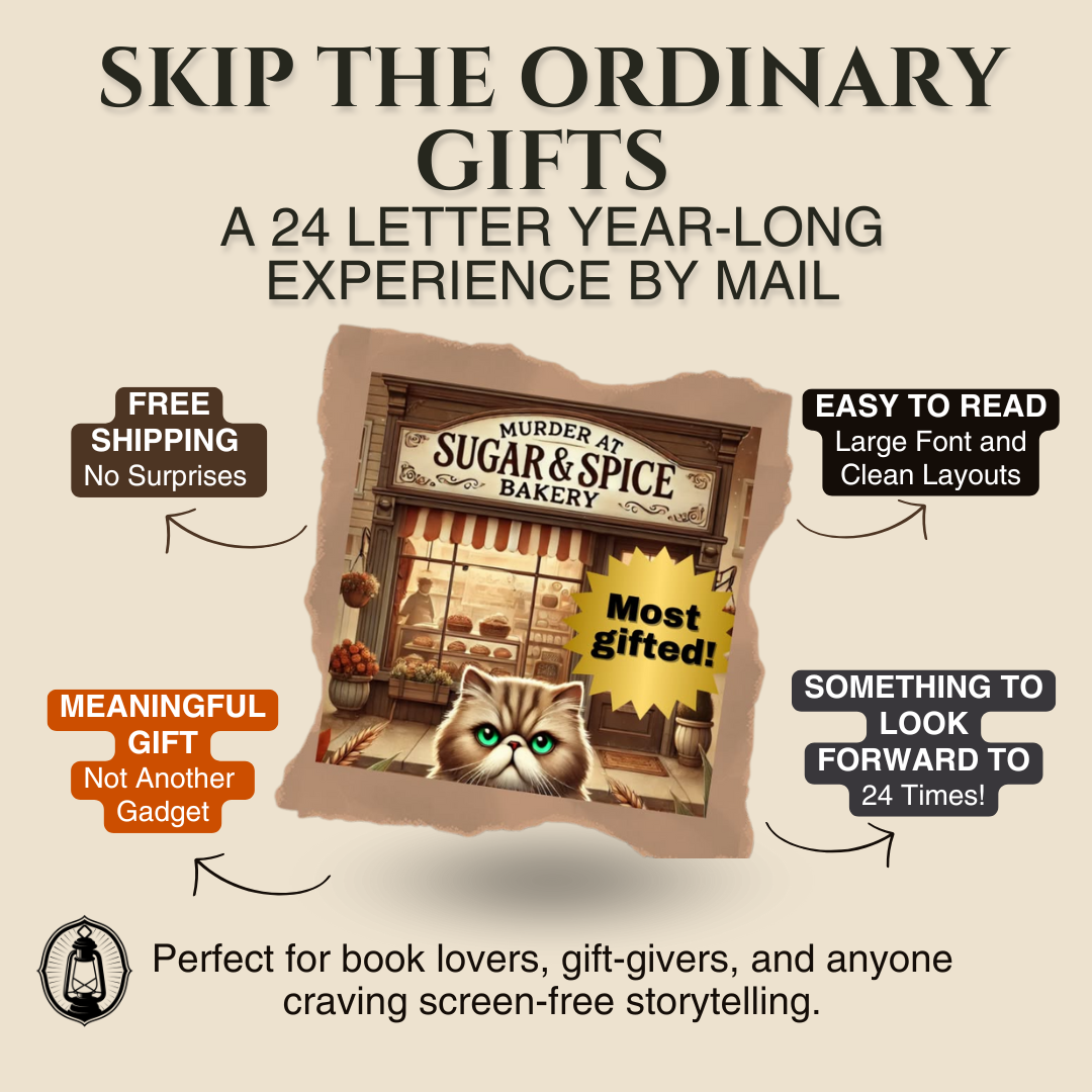 Murder at Sugar & Spice Bakery: A Small-Town 24-Letter Cozy Mystery