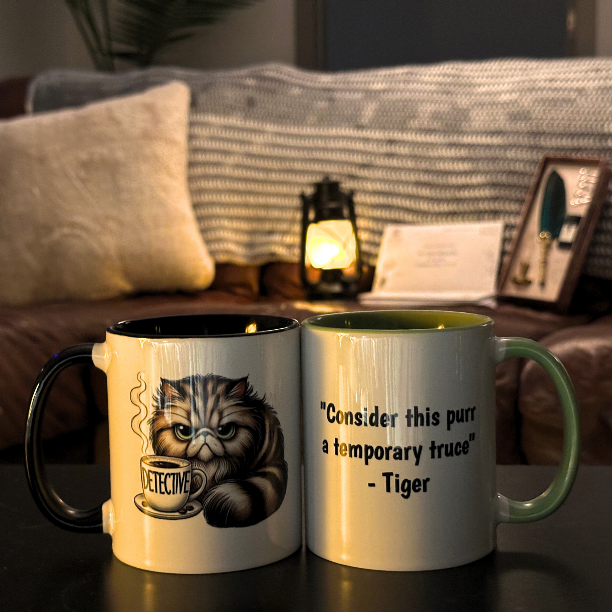 Detective Tiger Mug
