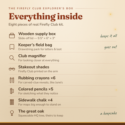 The Firefly Club Explorer's Box