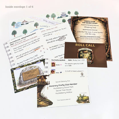 The Case of the Missing Time Capsule: A Firefly Club Mini-Mystery #1