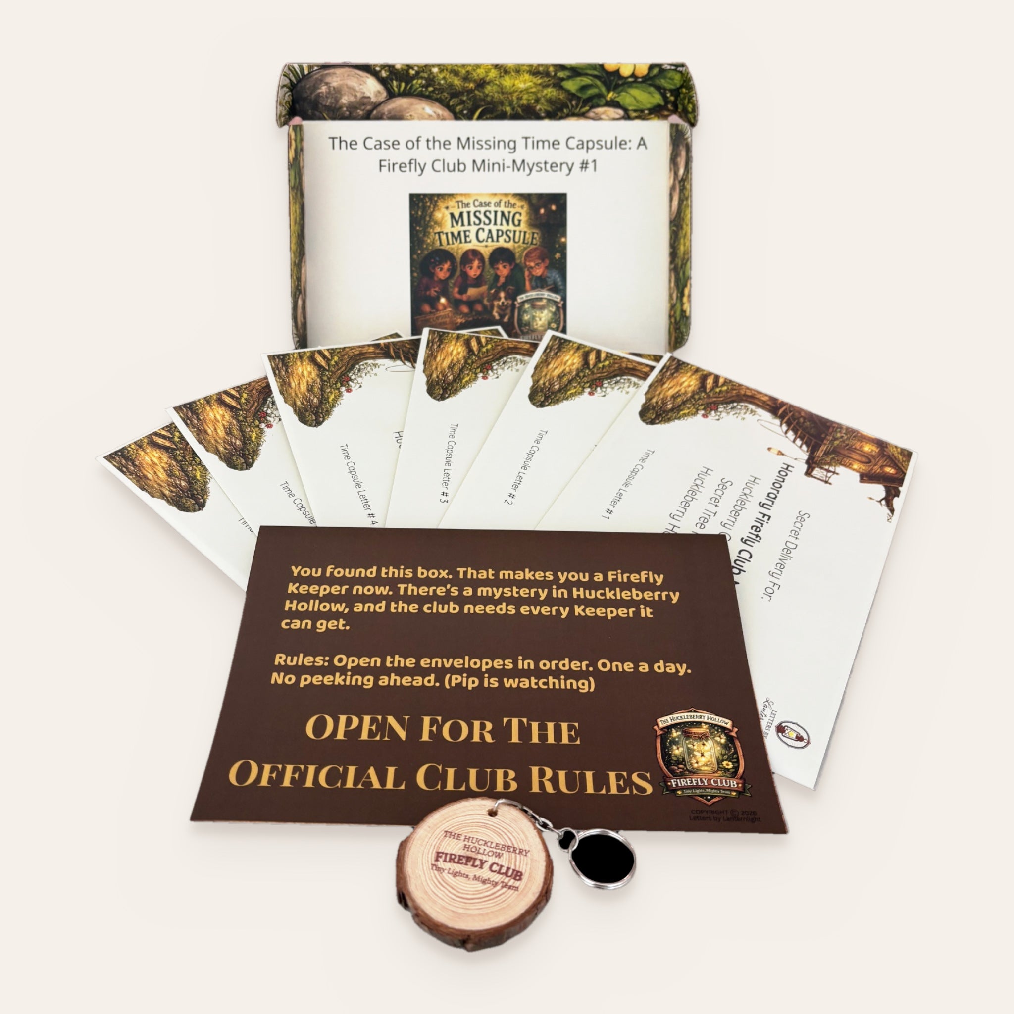 The Case of the Missing Time Capsule: A Firefly Club Mini-Mystery #1