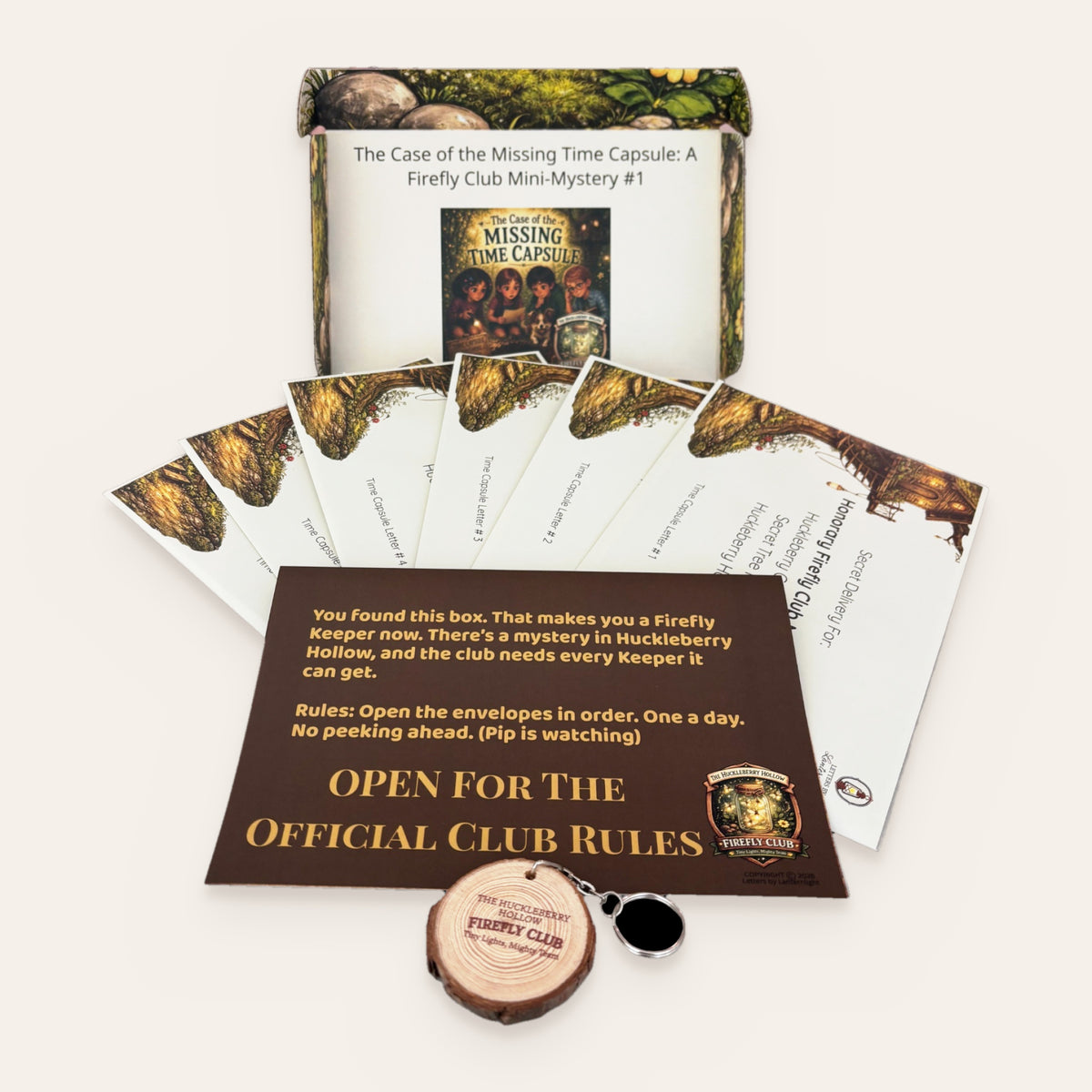 The Case of the Missing Time Capsule: A Firefly Club Mini-Mystery #1