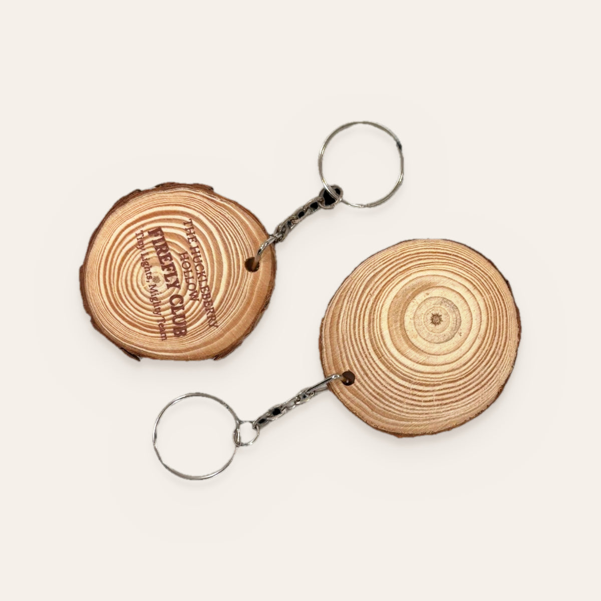 The Firefly Club Tree Ring Keychain