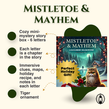 Mistletoe & Mayhem: A Huckleberry Hollow 6-Letter Mini-Mystery All-In-One Box