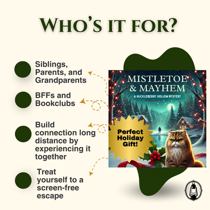 Mistletoe & Mayhem: A Huckleberry Hollow 6-Letter Mini-Mystery All-In-One Box