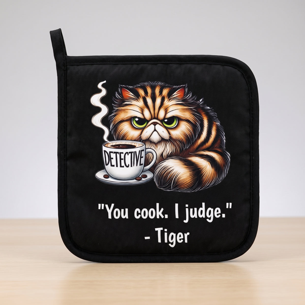 The Detective Tiger Pot Holder