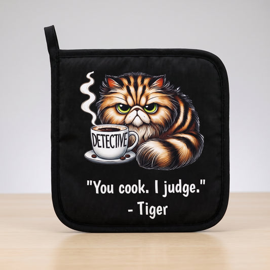 The Detective Tiger Pot Holder