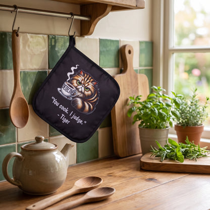 The Detective Tiger Pot Holder