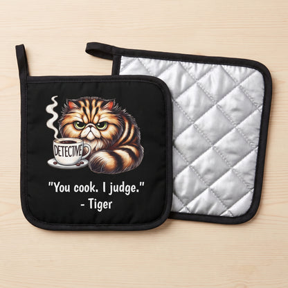 The Detective Tiger Pot Holder