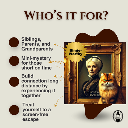 The Portrait of Deception: A Huckleberry Hollow 6-Letter Mini-Mystery All-In-One Box