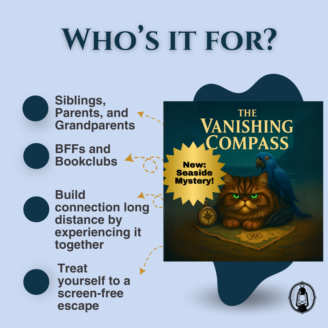 The Vanishing Compass: A Small-Town 12-Month Cozy Mystery