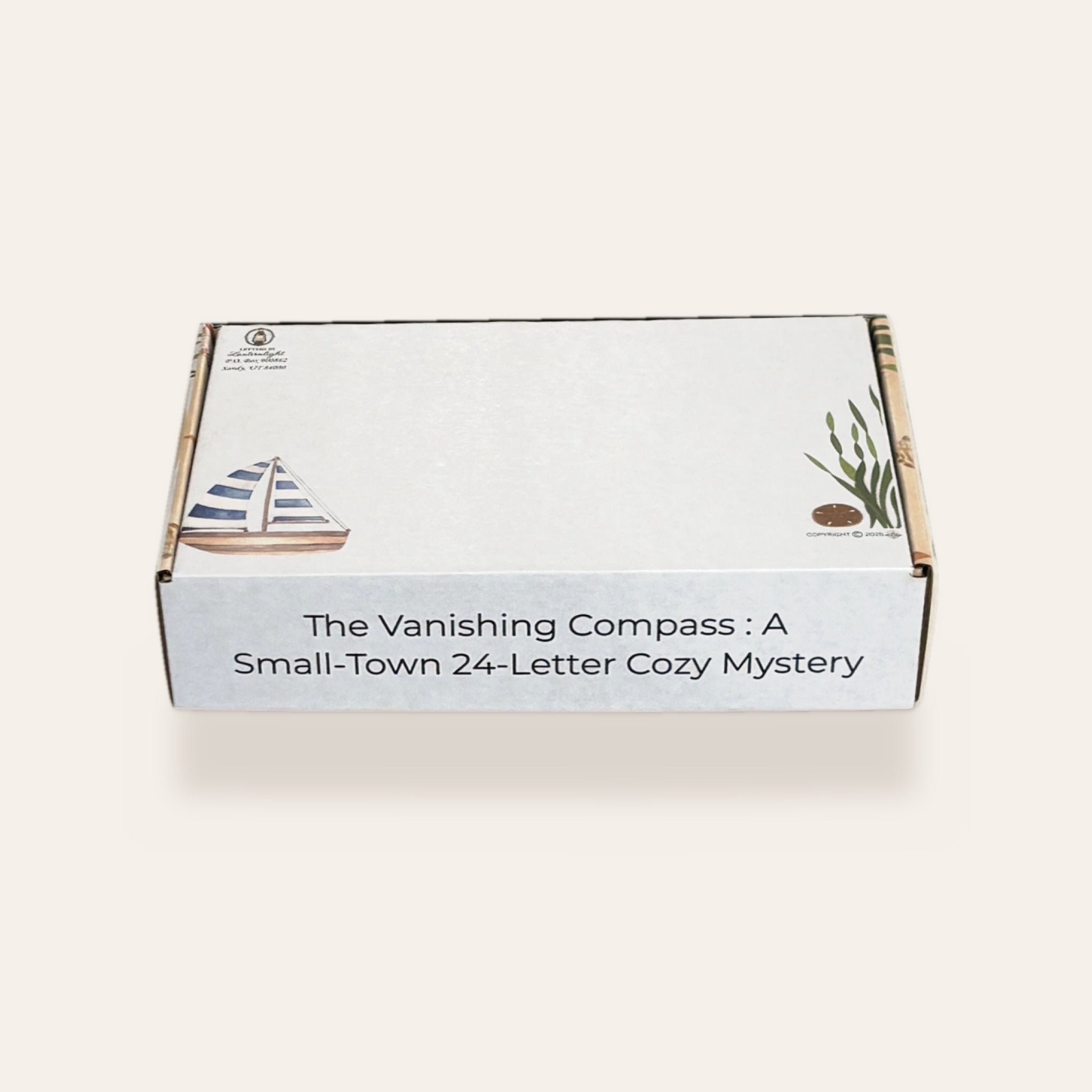 The Vanishing Compass: A Small-Town 24-Letter Cozy Mystery