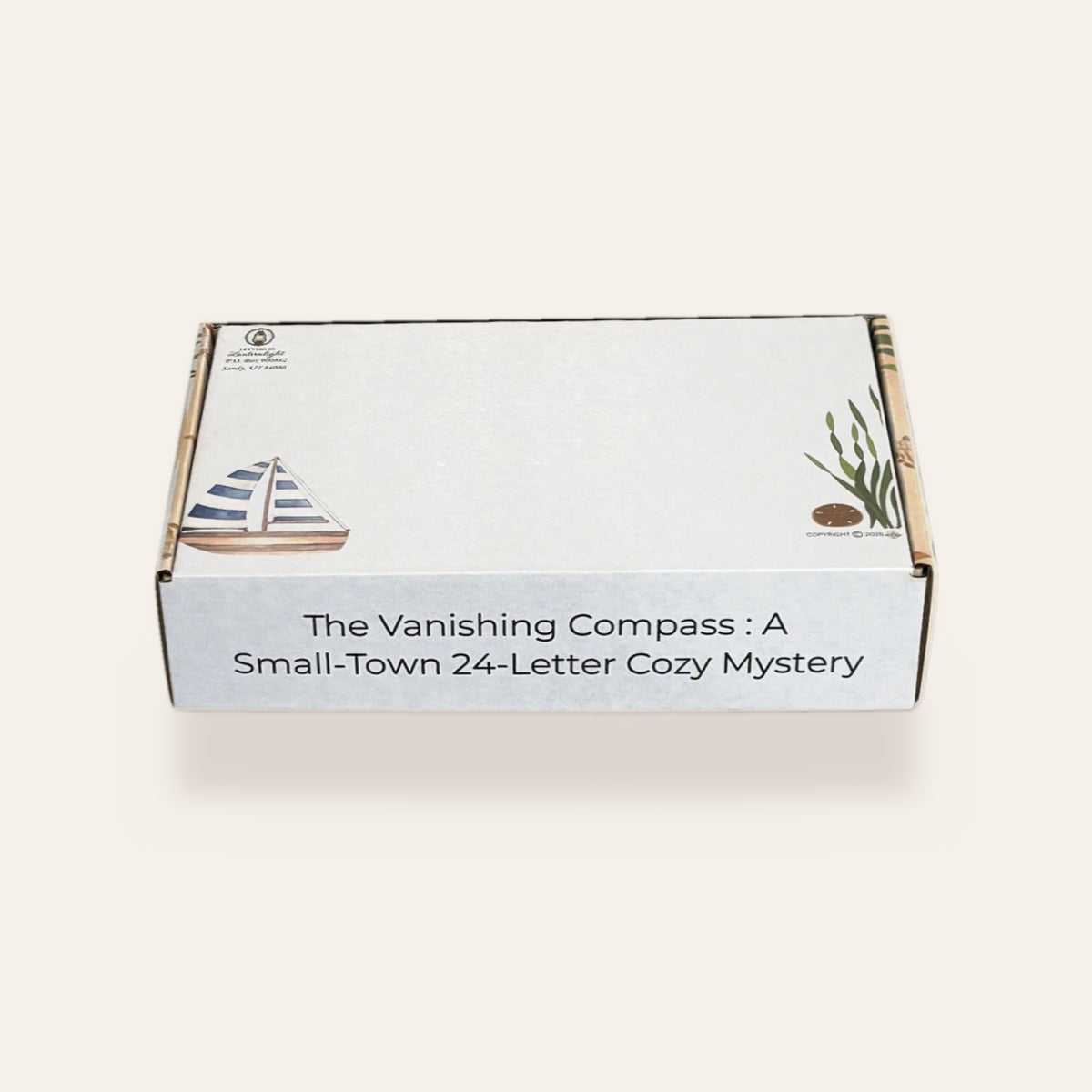 The Vanishing Compass: A Small-Town 24-Letter Cozy Mystery