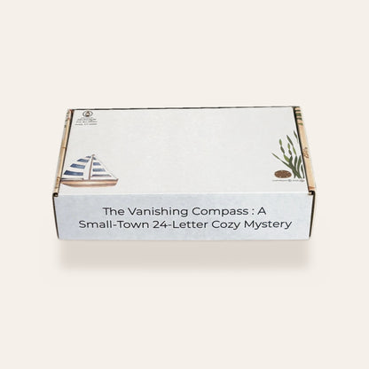 The Vanishing Compass: A Small-Town 24-Letter Cozy Mystery