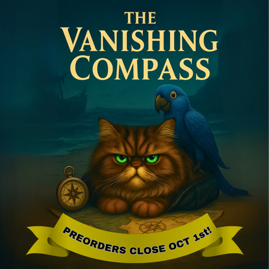The Vanishing Compass snail mail 12-month subscription cozy mystery preorder