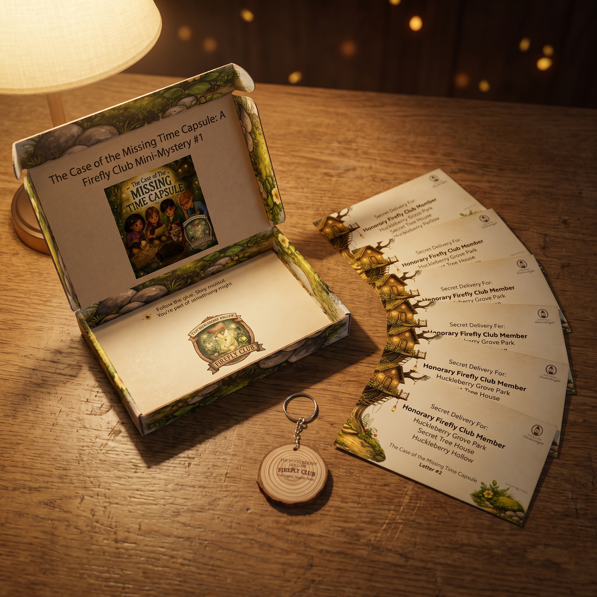 The Case of the Missing Time Capsule: A Firefly Club Mini-Mystery #1