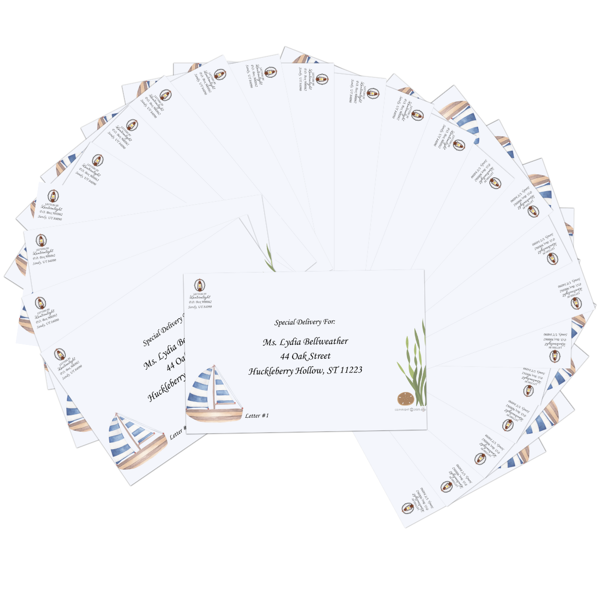 The Vanishing Compass: A Small-Town 24-Letter Cozy Mystery