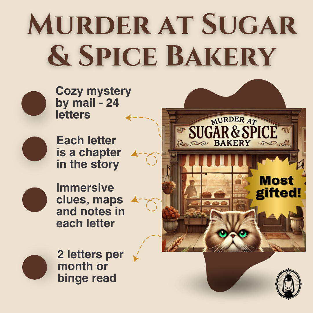 Murder at Sugar & Spice Bakery: A Small-Town 12-Month Cozy Mystery