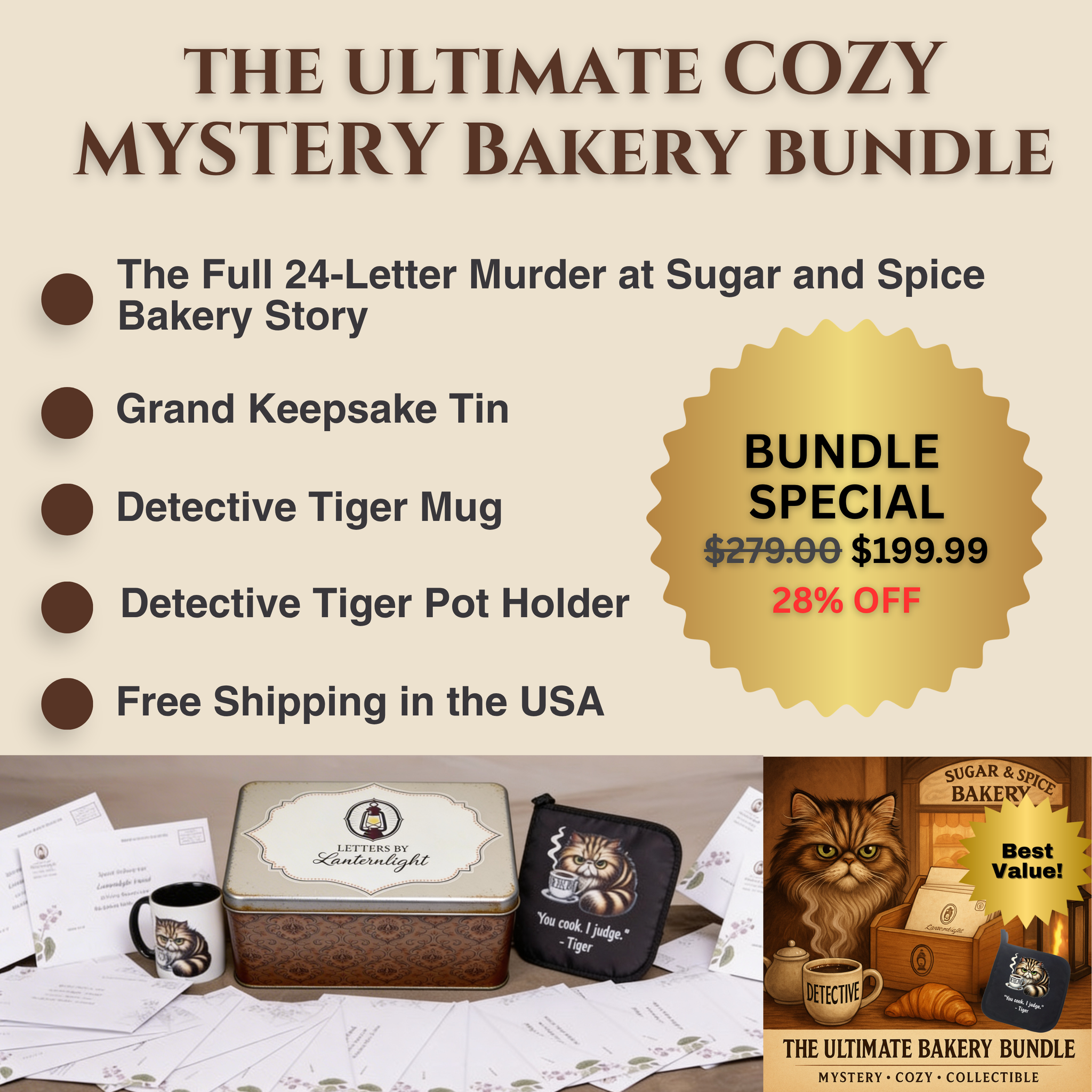 The Ultimate Cozy Mystery Bakery Bundle