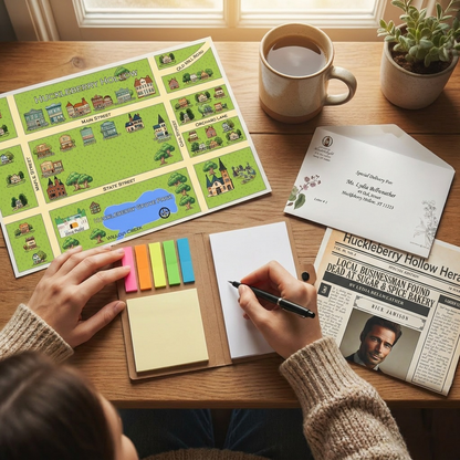 Lanternlight Detective Notebook